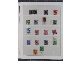 1948, sehr reichhaltige fast ausschließlich postfrische Material-Sammlung des Bezirk 3 mit vielen hunderten Marken sauber sor