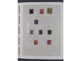 1948, sehr reichhaltige fast ausschließlich postfrische Material-Sammlung des Bezirk 3 mit vielen hunderten Marken sauber sor