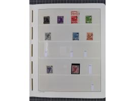 1948, sehr reichhaltige fast ausschließlich postfrische Material-Sammlung des Bezirk 3 mit vielen hunderten Marken sauber sor