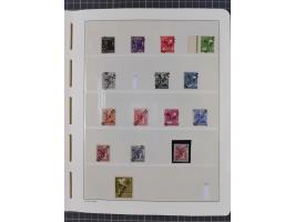 1948, sehr reichhaltige fast ausschließlich postfrische Material-Sammlung des Bezirk 3 mit vielen hunderten Marken sauber sor