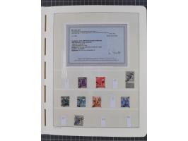 1948, sehr reichhaltige fast ausschließlich postfrische Material-Sammlung des Bezirk 3 mit vielen hunderten Marken sauber sor