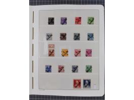 1948, sehr reichhaltige fast ausschließlich postfrische Material-Sammlung des Bezirk 3 mit vielen hunderten Marken sauber sor