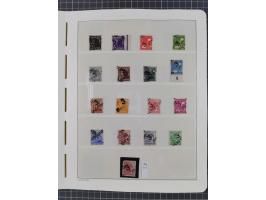 1948, sehr reichhaltige fast ausschließlich postfrische Material-Sammlung des Bezirk 3 mit vielen hunderten Marken sauber sor