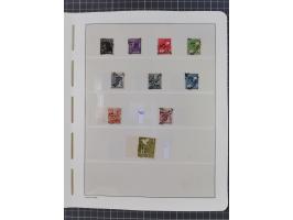 1948, sehr reichhaltige fast ausschließlich postfrische Material-Sammlung des Bezirk 3 mit vielen hunderten Marken sauber sor