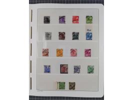 1948, sehr reichhaltige fast ausschließlich postfrische Material-Sammlung des Bezirk 3 mit vielen hunderten Marken sauber sor