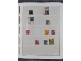 1948, sehr reichhaltige fast ausschließlich postfrische Material-Sammlung des Bezirk 3 mit vielen hunderten Marken sauber sor