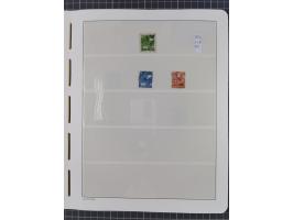 1948, sehr reichhaltige fast ausschließlich postfrische Material-Sammlung des Bezirk 3 mit vielen hunderten Marken sauber sor