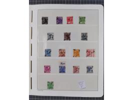 1948, sehr reichhaltige fast ausschließlich postfrische Material-Sammlung des Bezirk 3 mit vielen hunderten Marken sauber sor