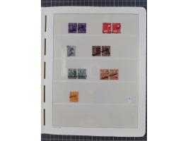 1948, sehr reichhaltige fast ausschließlich postfrische Material-Sammlung des Bezirk 3 mit vielen hunderten Marken sauber sor
