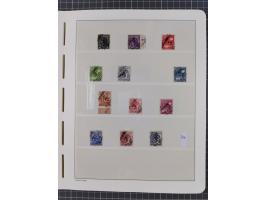 1948, sehr reichhaltige fast ausschließlich postfrische Material-Sammlung des Bezirk 3 mit vielen hunderten Marken sauber sor