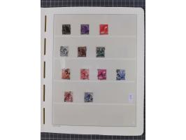 1948, sehr reichhaltige fast ausschließlich postfrische Material-Sammlung des Bezirk 3 mit vielen hunderten Marken sauber sor