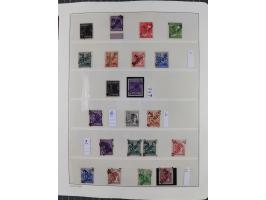 1948, sehr reichhaltige fast ausschließlich postfrische Material-Sammlung des Bezirk 3 mit vielen hunderten Marken sauber sor