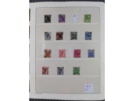 1948, sehr reichhaltige fast ausschließlich postfrische Material-Sammlung des Bezirk 3 mit vielen hunderten Marken sauber sor