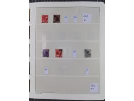 1948, sehr reichhaltige fast ausschließlich postfrische Material-Sammlung des Bezirk 3 mit vielen hunderten Marken sauber sor