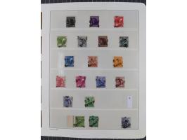 1948, sehr reichhaltige fast ausschließlich postfrische Material-Sammlung des Bezirk 3 mit vielen hunderten Marken sauber sor