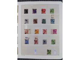 1948, sehr reichhaltige fast ausschließlich postfrische Material-Sammlung des Bezirk 3 mit vielen hunderten Marken sauber sor