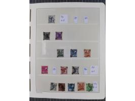 1948, sehr reichhaltige fast ausschließlich postfrische Material-Sammlung des Bezirk 3 mit vielen hunderten Marken sauber sor