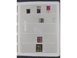 1948, sehr reichhaltige fast ausschließlich postfrische Material-Sammlung des Bezirk 3 mit vielen hunderten Marken sauber sor