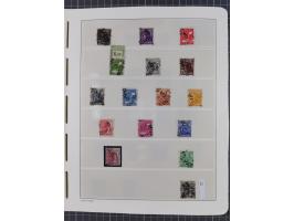 1948, sehr reichhaltige fast ausschließlich postfrische Material-Sammlung des Bezirk 3 mit vielen hunderten Marken sauber sor