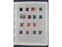 1948, sehr reichhaltige fast ausschließlich postfrische Material-Sammlung des Bezirk 3 mit vielen hunderten Marken sauber sor