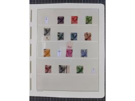 1948, sehr reichhaltige fast ausschließlich postfrische Material-Sammlung des Bezirk 3 mit vielen hunderten Marken sauber sor