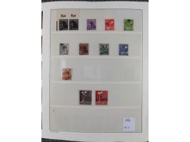 1948, sehr reichhaltige fast ausschließlich postfrische Material-Sammlung des Bezirk 3 mit vielen hunderten Marken sauber sor