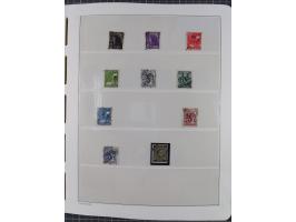 1948, sehr reichhaltige fast ausschließlich postfrische Material-Sammlung des Bezirk 3 mit vielen hunderten Marken sauber sor