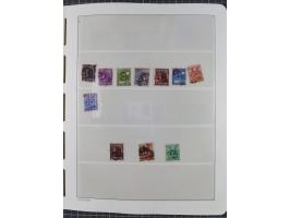 1948, sehr reichhaltige fast ausschließlich postfrische Material-Sammlung des Bezirk 3 mit vielen hunderten Marken sauber sor