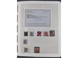 1948, sehr reichhaltige fast ausschließlich postfrische Material-Sammlung des Bezirk 3 mit vielen hunderten Marken sauber sor