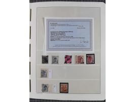 1948, sehr reichhaltige fast ausschließlich postfrische Material-Sammlung des Bezirk 3 mit vielen hunderten Marken sauber sor