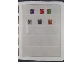 1948, sehr reichhaltige fast ausschließlich postfrische Material-Sammlung des Bezirk 3 mit vielen hunderten Marken sauber sor