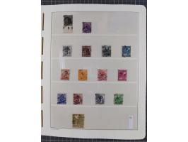 1948, sehr reichhaltige fast ausschließlich postfrische Material-Sammlung des Bezirk 3 mit vielen hunderten Marken sauber sor