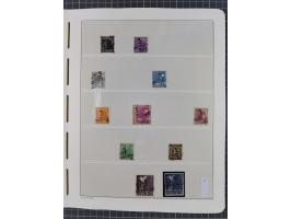 1948, sehr reichhaltige fast ausschließlich postfrische Material-Sammlung des Bezirk 3 mit vielen hunderten Marken sauber sor