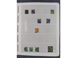 1948, sehr reichhaltige fast ausschließlich postfrische Material-Sammlung des Bezirk 3 mit vielen hunderten Marken sauber sor