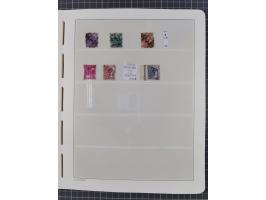 1948, sehr reichhaltige fast ausschließlich postfrische Material-Sammlung des Bezirk 3 mit vielen hunderten Marken sauber sor