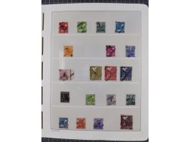 1948, sehr reichhaltige fast ausschließlich postfrische Material-Sammlung des Bezirk 3 mit vielen hunderten Marken sauber sor