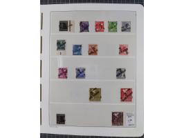 1948, sehr reichhaltige fast ausschließlich postfrische Material-Sammlung des Bezirk 3 mit vielen hunderten Marken sauber sor