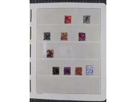 1948, sehr reichhaltige fast ausschließlich postfrische Material-Sammlung des Bezirk 3 mit vielen hunderten Marken sauber sor