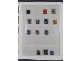 1948, sehr reichhaltige fast ausschließlich postfrische Material-Sammlung des Bezirk 3 mit vielen hunderten Marken sauber sor