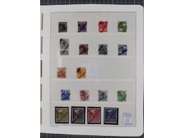 1948, sehr reichhaltige fast ausschließlich postfrische Material-Sammlung des Bezirk 3 mit vielen hunderten Marken sauber sor