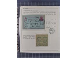 1906/38, RURAL POSTS, specialized collection with 71 covers and cards, showing a fine array of postmarks with many fine strik