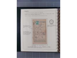 1906/38, RURAL POSTS, specialized collection with 71 covers and cards, showing a fine array of postmarks with many fine strik