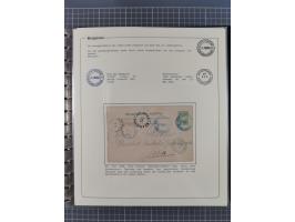 1906/38, RURAL POSTS, specialized collection with 71 covers and cards, showing a fine array of postmarks with many fine strik