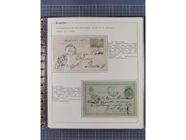 1906/38, RURAL POSTS, specialized collection with 71 covers and cards, showing a fine array of postmarks with many fine strik