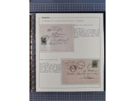 1906/38, RURAL POSTS, specialized collection with 71 covers and cards, showing a fine array of postmarks with many fine strik