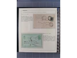 1906/38, RURAL POSTS, specialized collection with 71 covers and cards, showing a fine array of postmarks with many fine strik