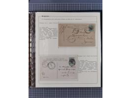 1906/38, RURAL POSTS, specialized collection with 71 covers and cards, showing a fine array of postmarks with many fine strik