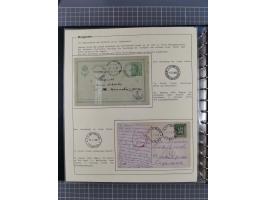 1906/38, RURAL POSTS, specialized collection with 71 covers and cards, showing a fine array of postmarks with many fine strik