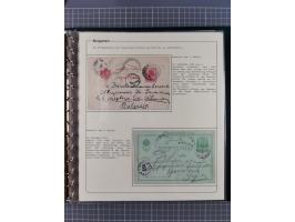 1906/38, RURAL POSTS, specialized collection with 71 covers and cards, showing a fine array of postmarks with many fine strik