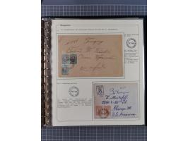 1906/38, RURAL POSTS, specialized collection with 71 covers and cards, showing a fine array of postmarks with many fine strik